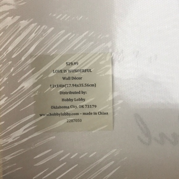 LOVE IS Wonderful Cartoon Print Wall Picture Decor RETRO Hippie Boho 70s New - Picture 5 of 10